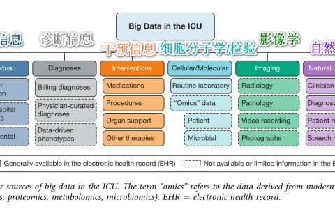 重症监护中的大数据和数据科学