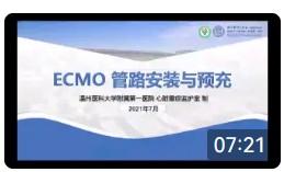ECMO系统安装及预充