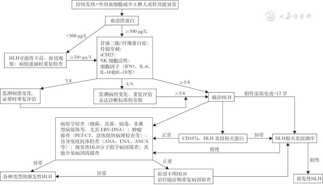 标准与规范 | 中国噬血细胞综合征诊断与治疗指南（2022年版）