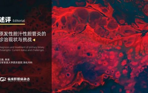 述评｜韩英：原发性胆汁性胆管炎的诊治现状与挑战