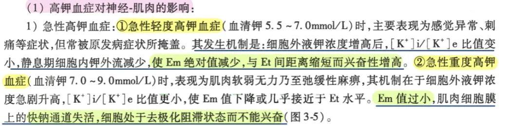 病生|简单谈谈钾对细胞兴奋性的影响