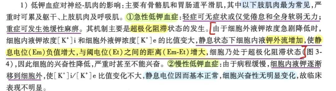 病生|简单谈谈钾对细胞兴奋性的影响