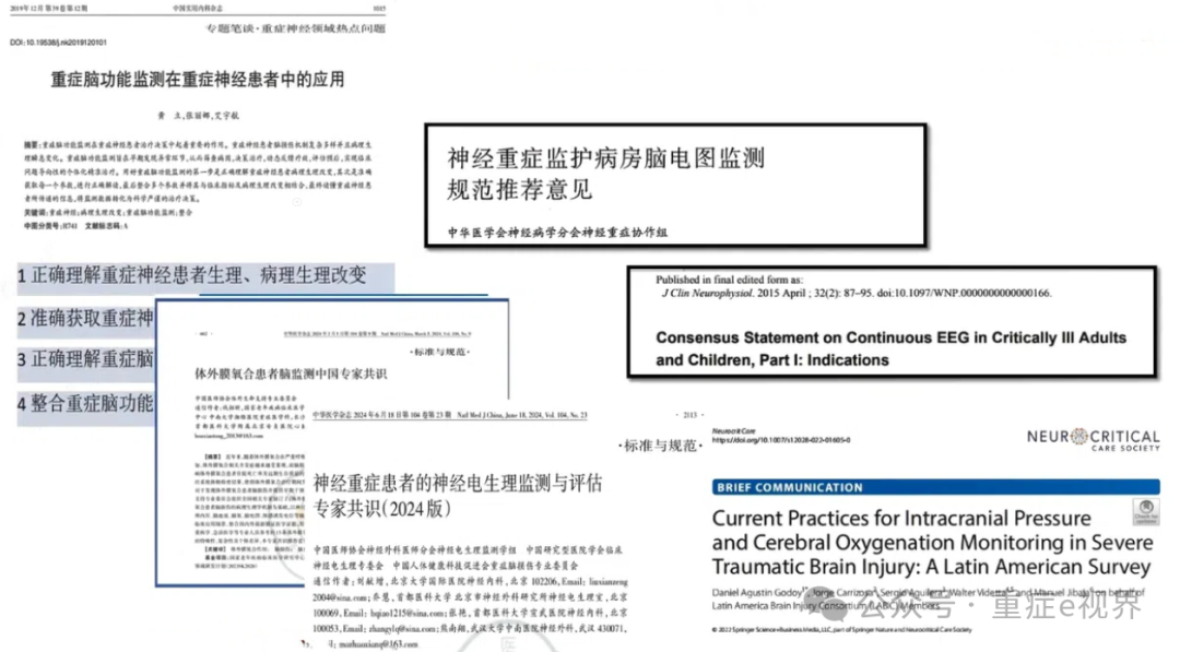 使用多模态神经监测的实践标准
