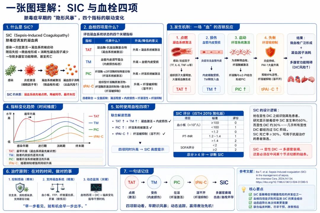 PT还正常，但患者可能已经在走向DIC
