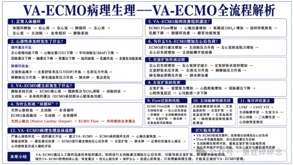 2.0 VA-ECMO病理生理